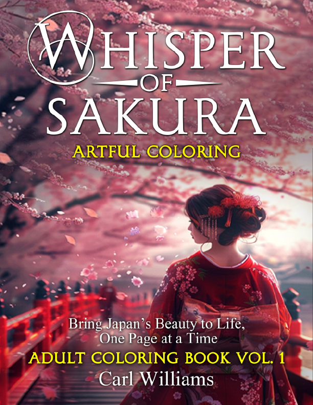 Whisper Of Sakura Artful  Coloring